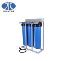 3 filtro de alojamento plástico para sistema de tratamento de água